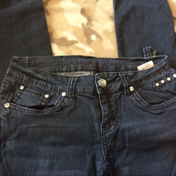 La Idol   block skinny jeans with bling - Picture 3 of 7